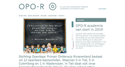 Desktop Screenshot of opo-r.nl