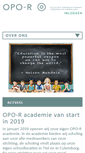 Mobile Screenshot of opo-r.nl